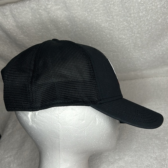 Mountain Ops Brown Hat with Antlers Mesh Snapback Adjustable - Picture 3 of 6